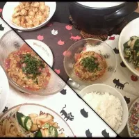 Snapdishの料理写真:ある日の晩ご飯|くまこさん