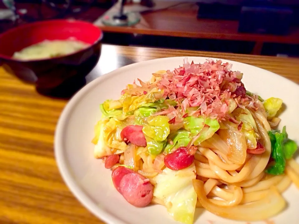 あまりもの焼きうどん|たんたんさん