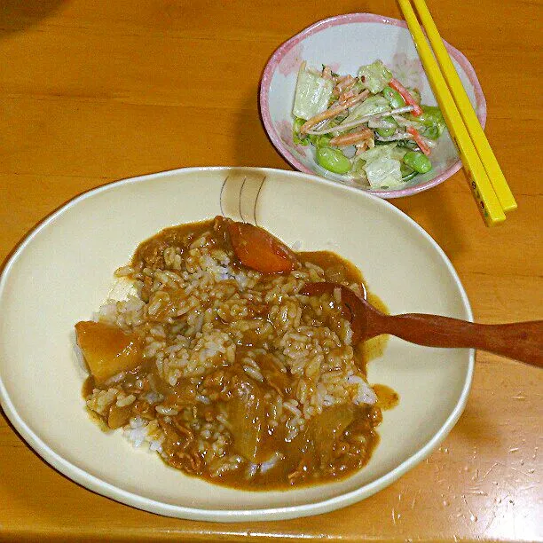 ぼっちゃんの夕食
カレー|ふみぃさん