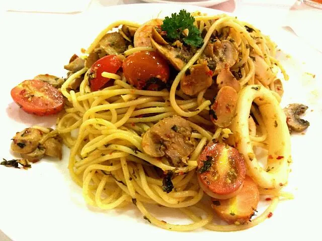seafood speggetti|Derbie Wongさん
