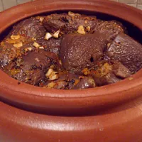 Stuffed rice and meat in aubergine|Kerr Cafさん