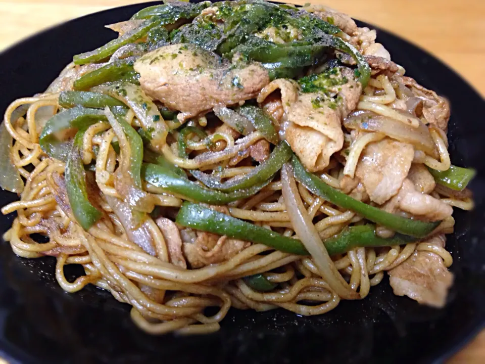 Snapdishの料理写真:屋台風ソース焼きそば|jstさん