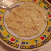 Pasta carbonara with basil, oregano and rosemary|Jannicke Hvidsandさん