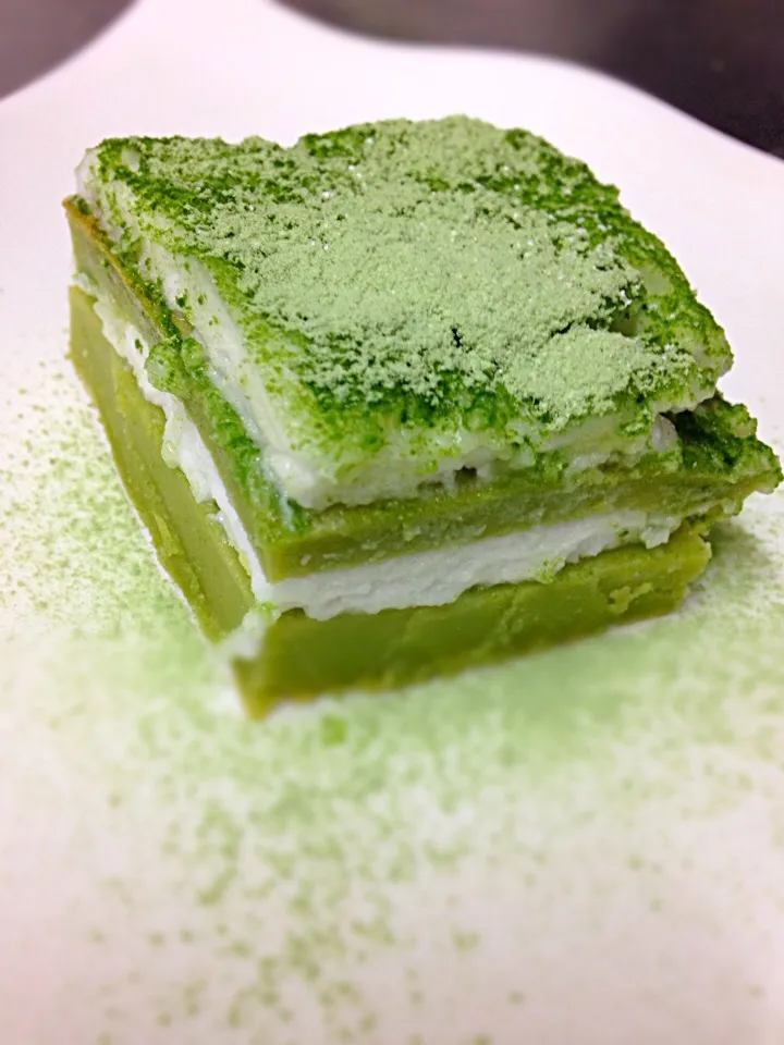 Matcha green tea Marshmallow Cake|Yuko Sasakiさん