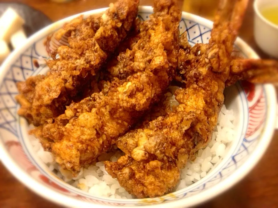 浅草大黒屋の海老天丼|クマ54さん