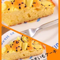 Snapdishの料理写真:さつまいもケーキ|amiさん