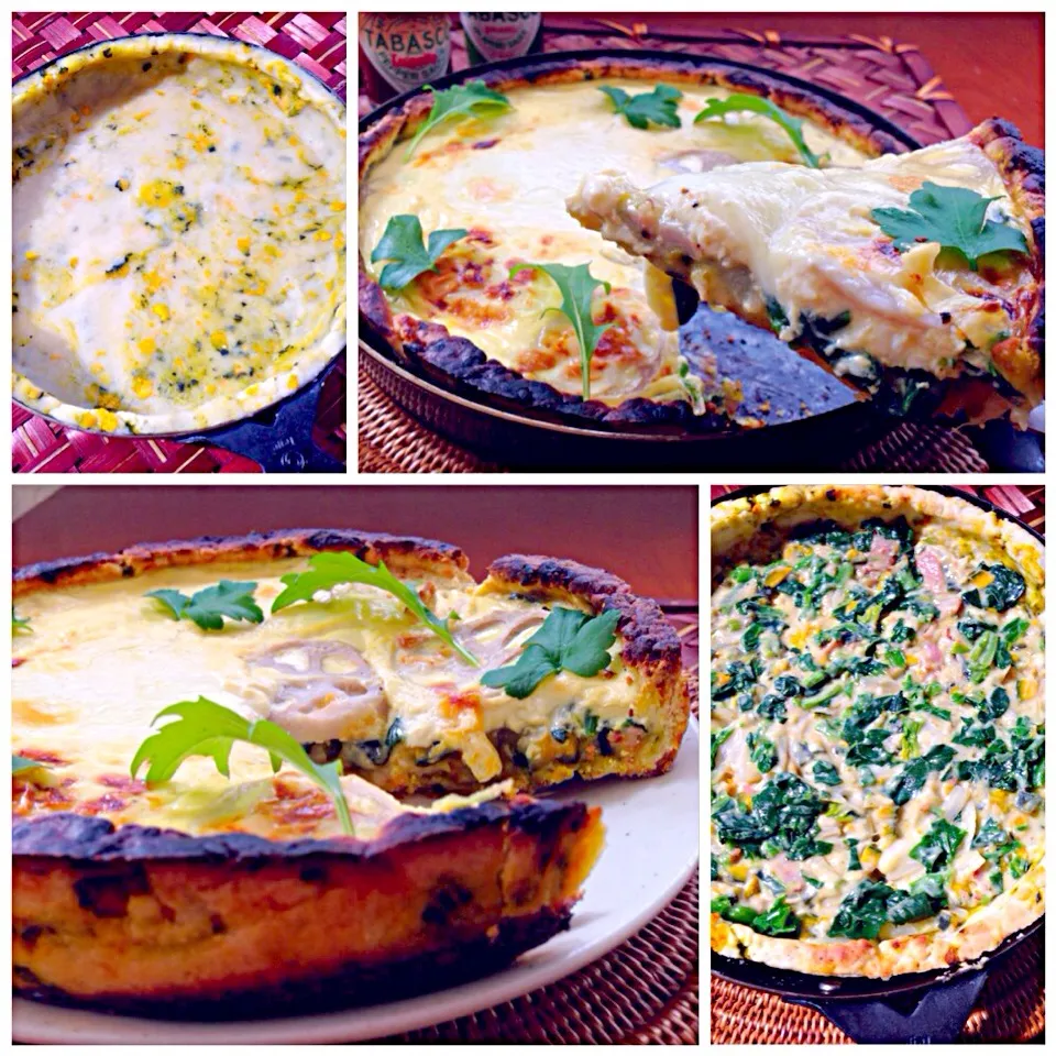 Quiche of pumpkin gratin🎃南瓜のｸﾞﾗﾀﾝｷｯｼｭ|🌈Ami🍻さん