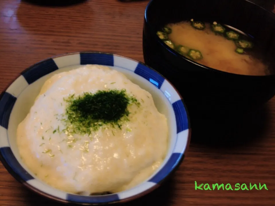 とろろ飯🍚|かまさん