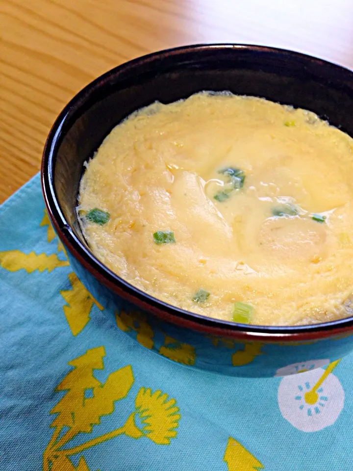 お吸い物の素で茶碗蒸し|ゆごろりさん