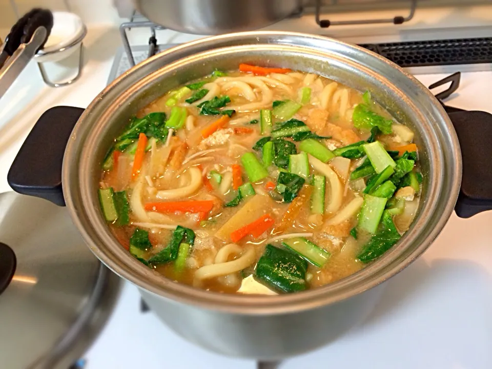 胡麻味噌煮込みうどん|平澤友恵さん