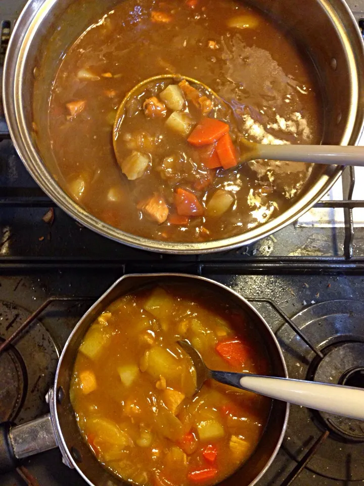 家族でカレー|お家ご飯ていいね♡さん