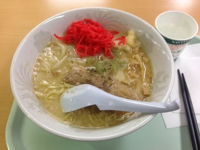 蒜山高原豚骨ラーメン！꒰ •ॢ  ̫ -ॢ๑꒱✩✨|サソリさん