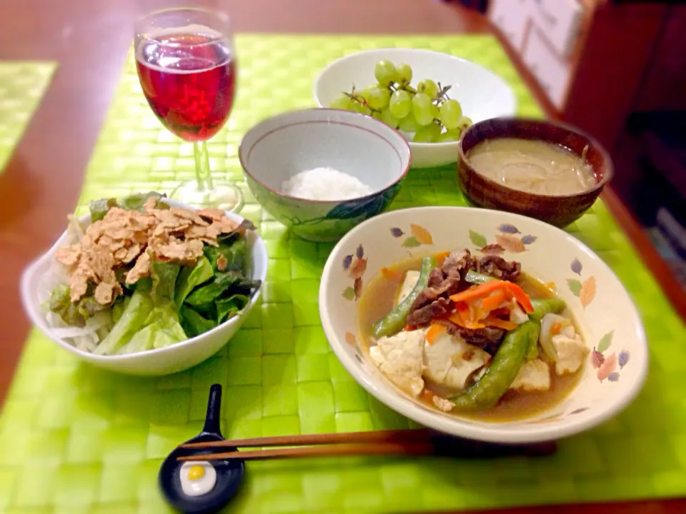 Snapdishの料理写真:肉豆腐🍷|マニラ男さん