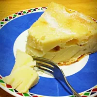 Snapdishの料理写真:りんごのクレームケーキ|なっぴさん