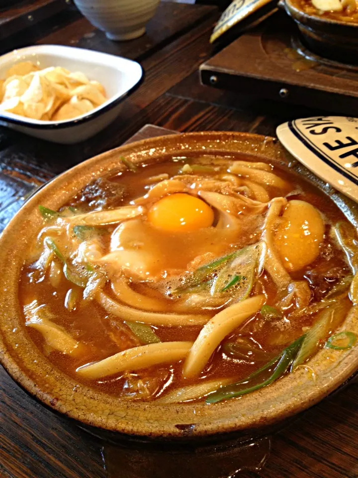 鯱市のカレー煮込みうどん|小町さん