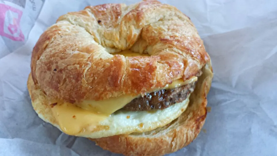 Egg, Sausage & Cheese On A Crossisant|Richard Stephen Torres Cañarteさん