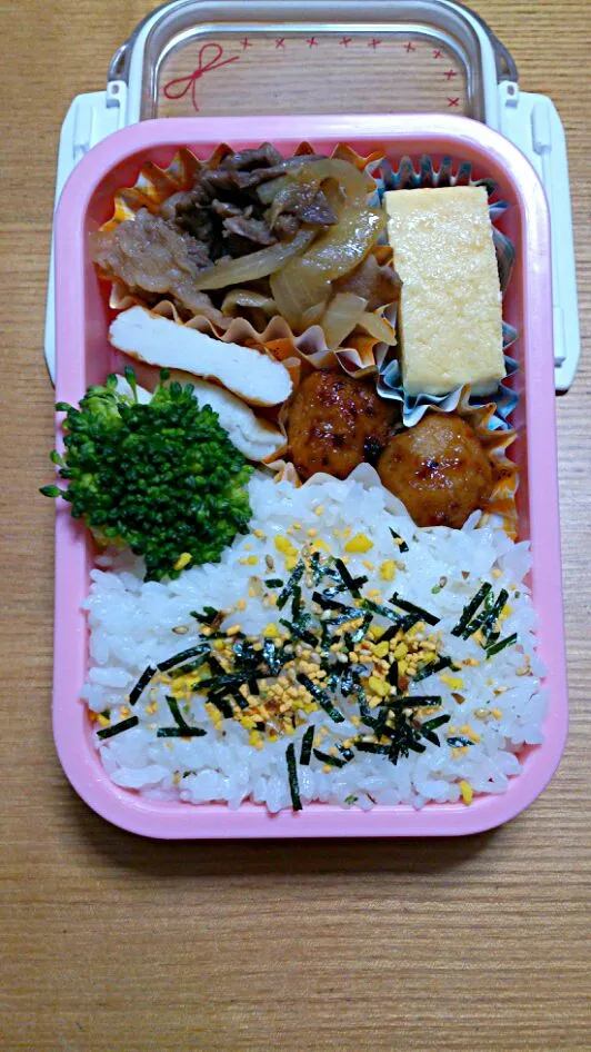 娘のお弁当です～(^^)|ひまわりさん