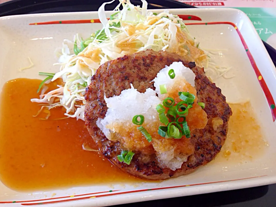 和風ハンバーグの朝定食。|Yas Nakさん