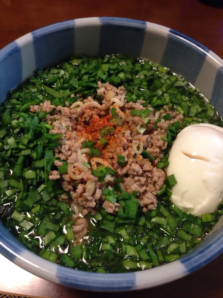 サッポロ一番味噌ラーメン 台湾ラーメン風|愛ペガさん