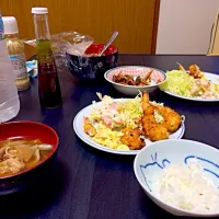 エビフライ、豚汁ー(*^_^*)あと、その他もろもろ|さきぴょんさん