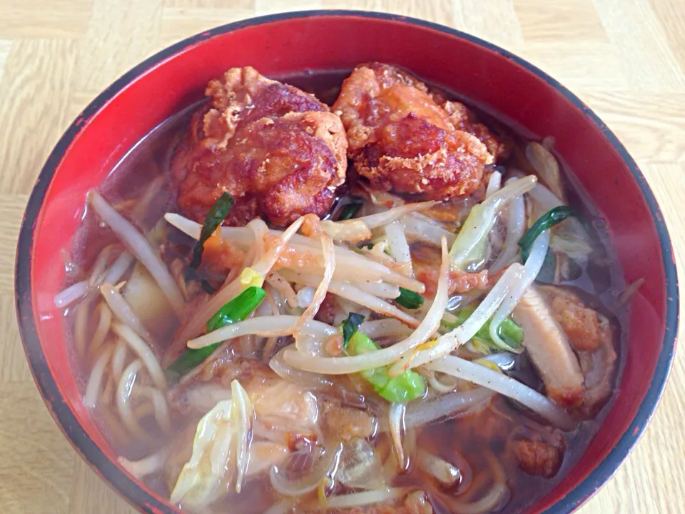 唐揚げ醤油ラーメン|Tarou  Masayukiさん