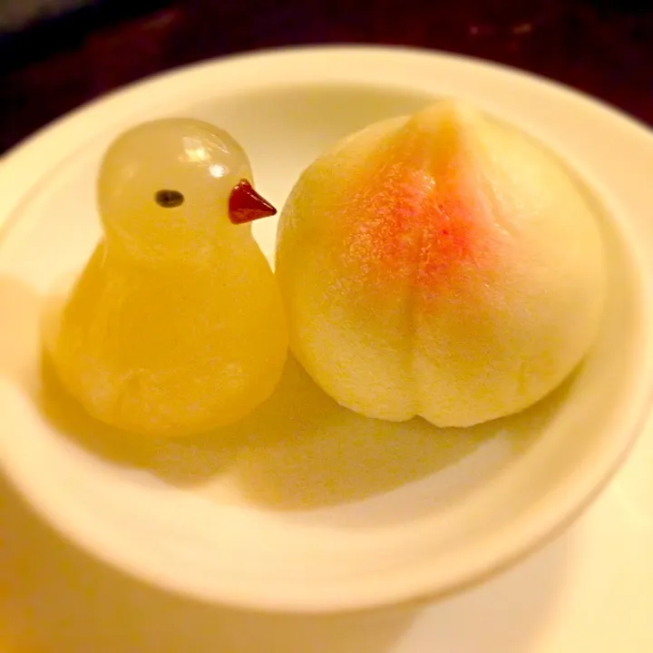 Snapdishの料理写真:ひよこももまん♪♪♪|スノーさん