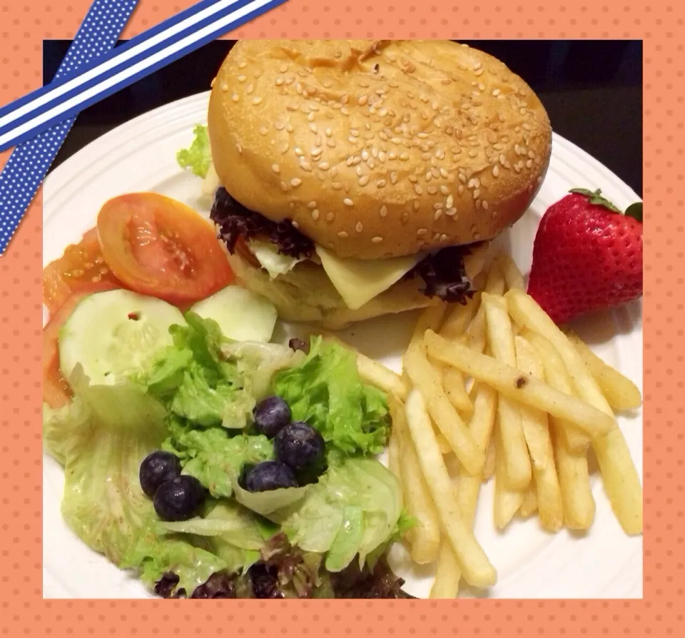 Chicken Burger!|Bijouxさん