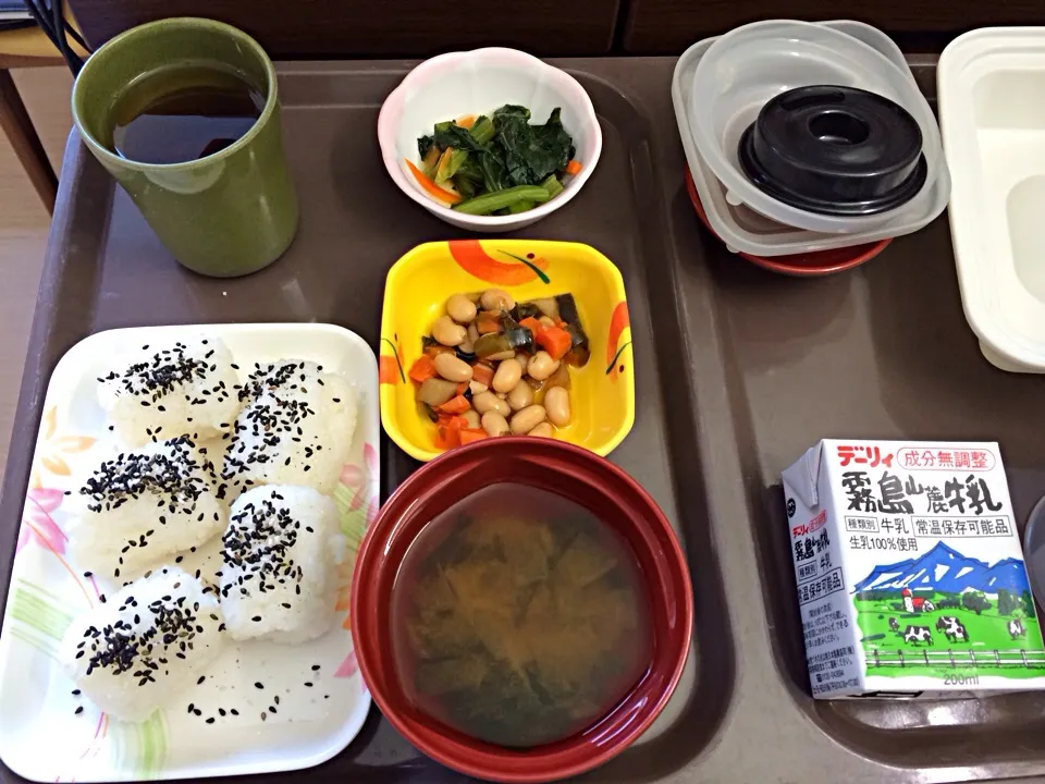 病院食 野菜大豆煮|ばーさんさん