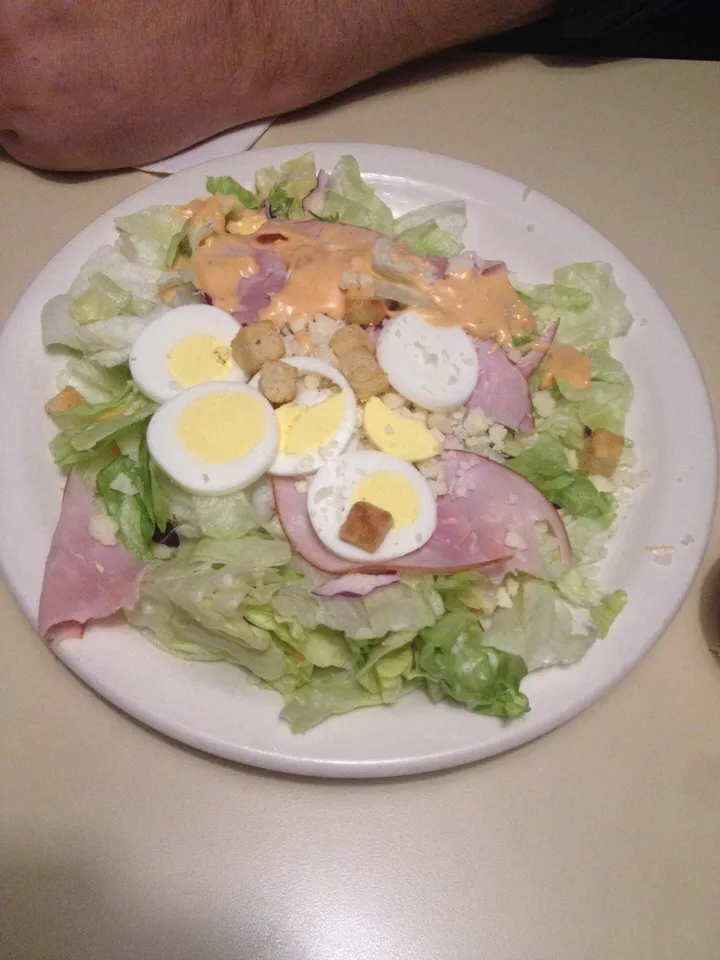 Chef Salad with Thousand Island dresing|marylouさん