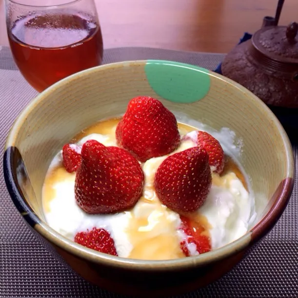 あまおう丼 と キームン|真さん