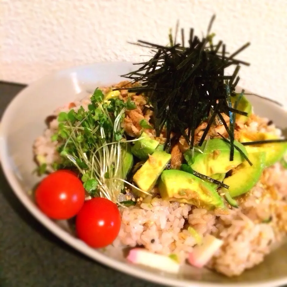 アボツナ丼|まりなさん