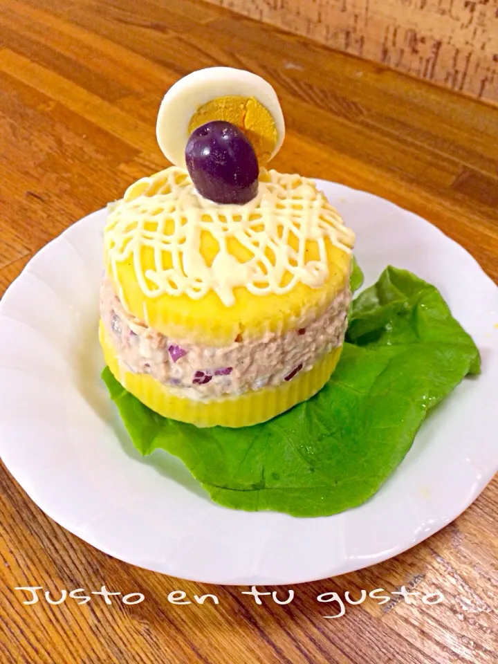 Snapdishの料理写真:Causa rellena|alberto ichinoseさん