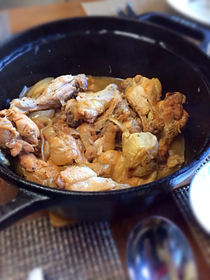 鶏肉のはちみつビネガー煮込み|オルソさん