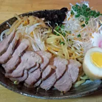 Snapdishの料理写真:汁なしチャーシュー麺！|中村繁之さん