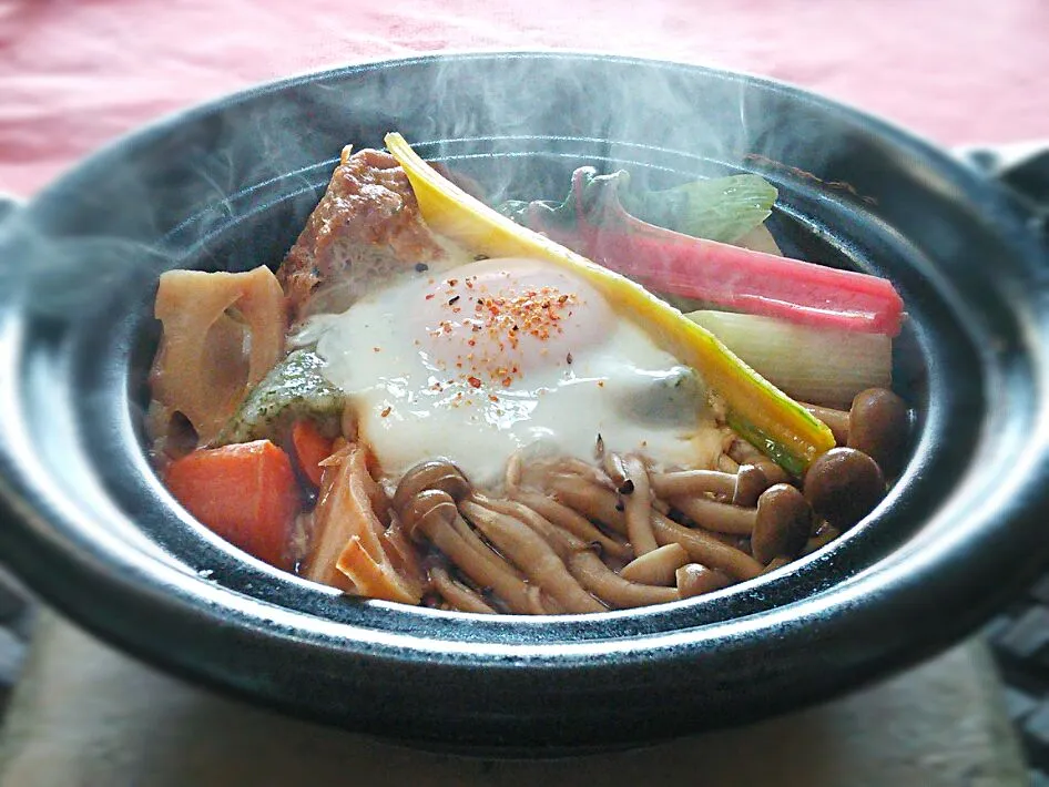 鍋焼きうどん～(^^)  まだまだ寒いので(^^)|quitaさん