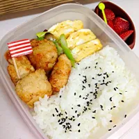 旦那様へ塩唐揚げ弁当❤|せいこ♡さん