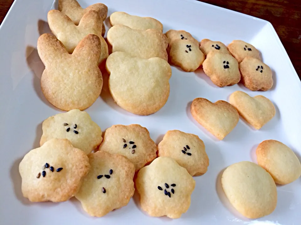 Snapdishの料理写真:ソラさんの料理 初チーズクッキー。|くみさんさん