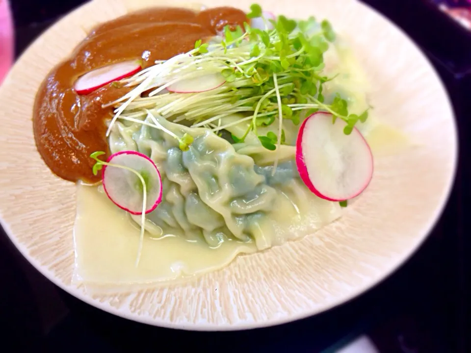 小松菜のワンタンサラダ|tonさん