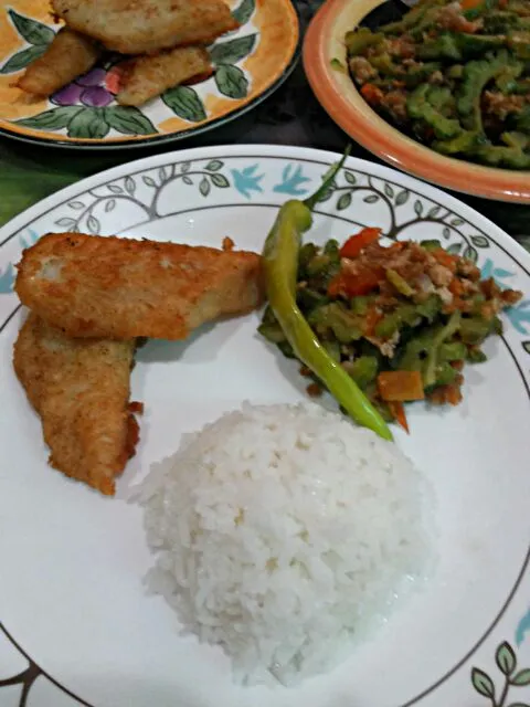 fish fillet & betterground veggie|cynthia reyesさん