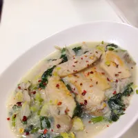 コラーゲンたっぷりお野菜ピリ辛豆乳スープ|Shさん