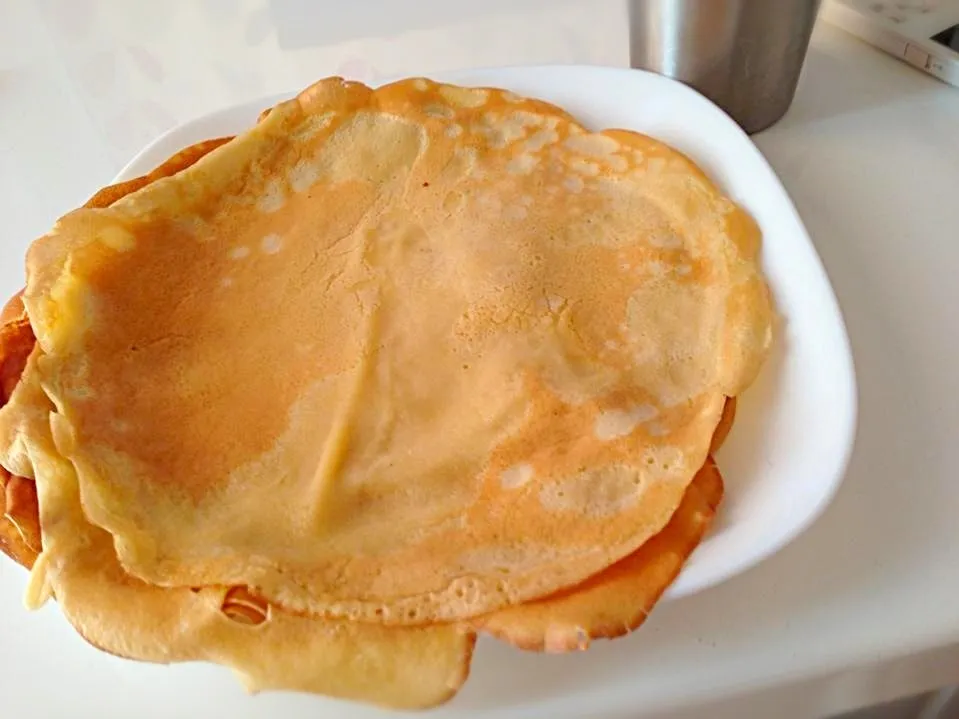 おばぁちゃんの作ってくれる粉焼き（こーやき）♡家にお菓子がない時にぱぱっと( ๑˃̶ ॣꇴ ॣ˂̶)♪⁺|ちょろさん