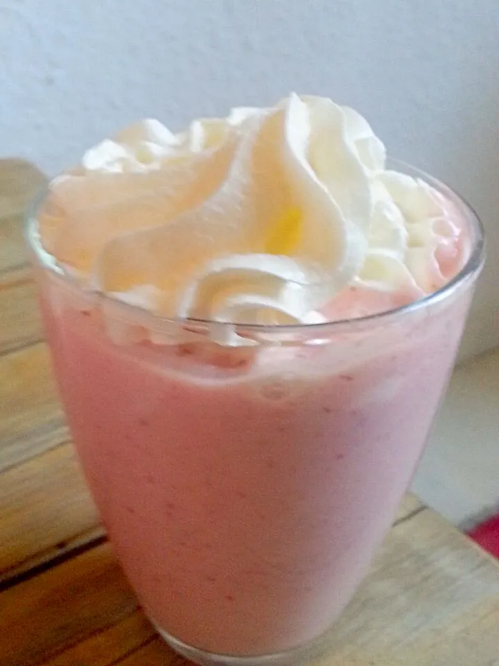 strawberry banana honey smoothie|Sittさん