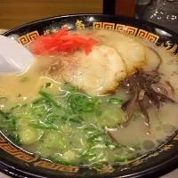 Snapdishの料理写真:あっさり豚骨ラーメン|osayanさん