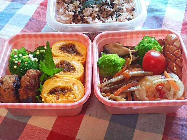 今日から海外出張の息子に差し入れたお弁当！|毎朝5時ラーさん