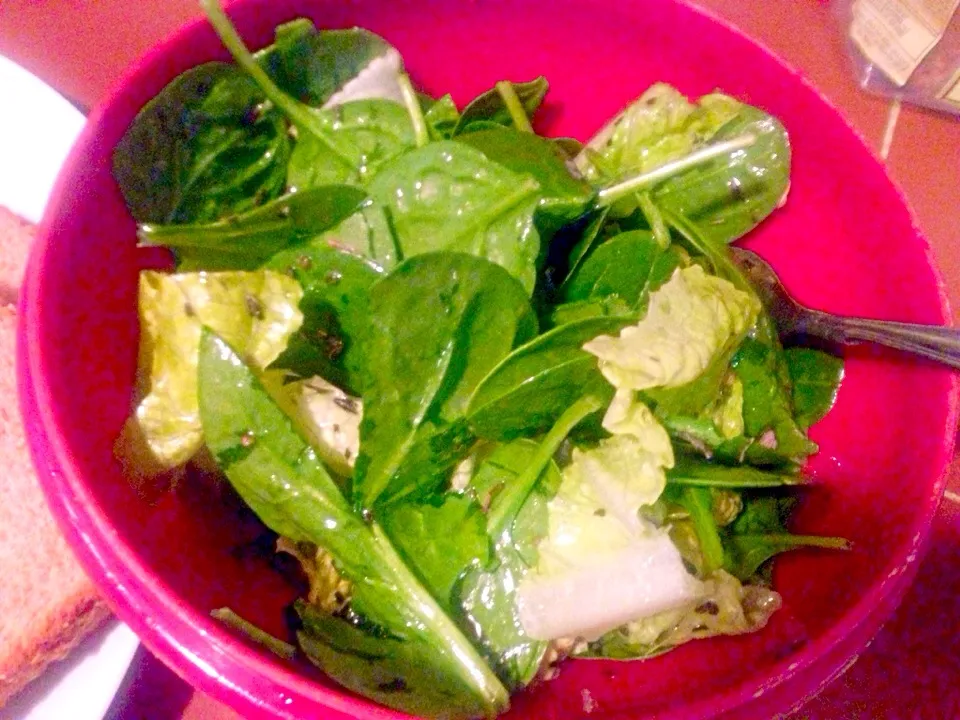 Green salad. Lettuce and baby spinach|shaine91さん