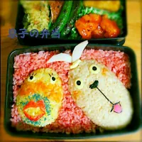 Snapdishの料理写真:うさびっち弁当|まっこさん