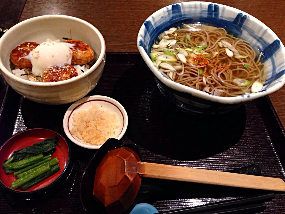 そばとつくね丼|すかラインさん