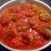 Tuscan meatballs, ready for homemade pasta :)|beth olivia parkerさん