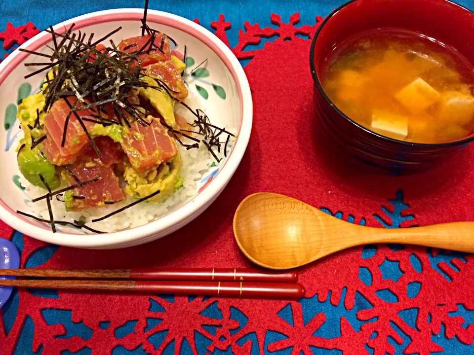 マグロアボカド丼|中山真理子さん