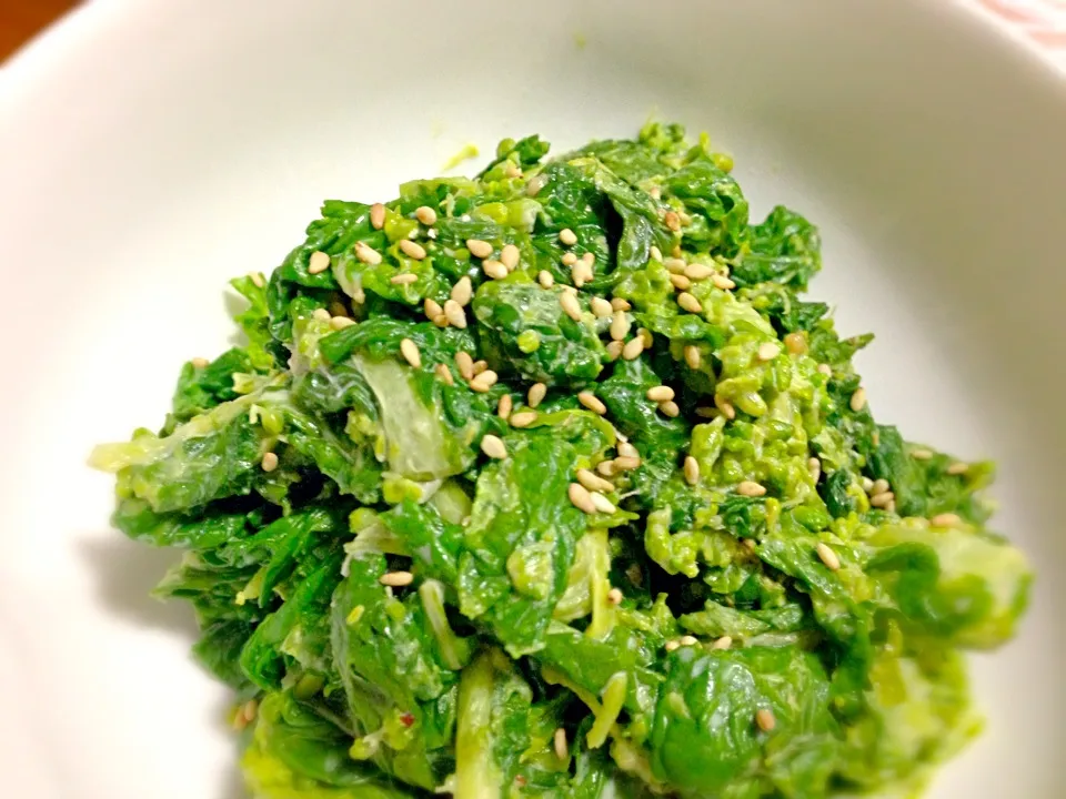 菜の花のマヨ和え|Rieさん